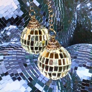 mirrorball taylor swift handmade earrings